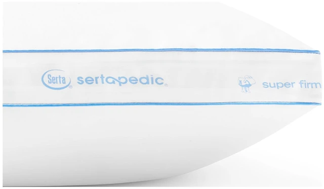 Alt view image 6 of 6 - Sertapedic Extra Firm Standard/Queen Bed Pillow (2 Pack), Hypoallergenic