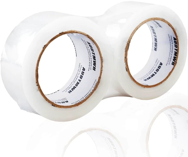 Main image of AUDTMWH Packing Tape Refills, Clear, 1.88" x 60 yds, 2 Rolls