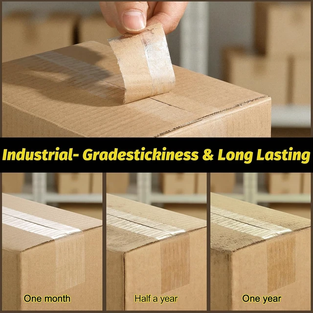 Alt view image 2 of 6 - Heavy Duty Clear Packing Tape Refills