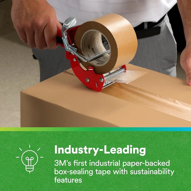 Alt view image 4 of 7 - 3M Scotch Performance Paper Box Sealing Tape 570, 1.9in x 55yd, 1 Roll