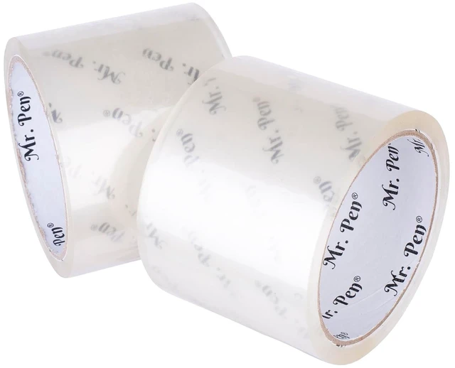 Main image of Mr. Pen 3 Inch Packing Tape, 2 Pack, 45 Yards, 1.9mil, No Smell