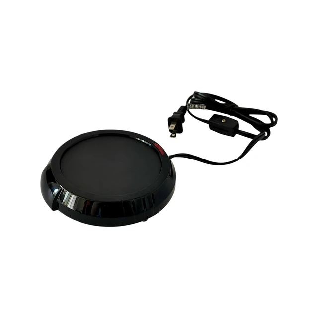 Alt view image 6 of 7 - Hosley Large 5.4-Inch Electric Candle Warmer Black for Aromatherapy Home Office Dorm Hotel Room without Open Flame