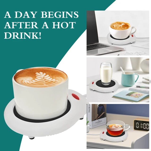 Alt view image 6 of 6 - ASAWASA Candle Warmer for Large Jar and Coffee Mug, White