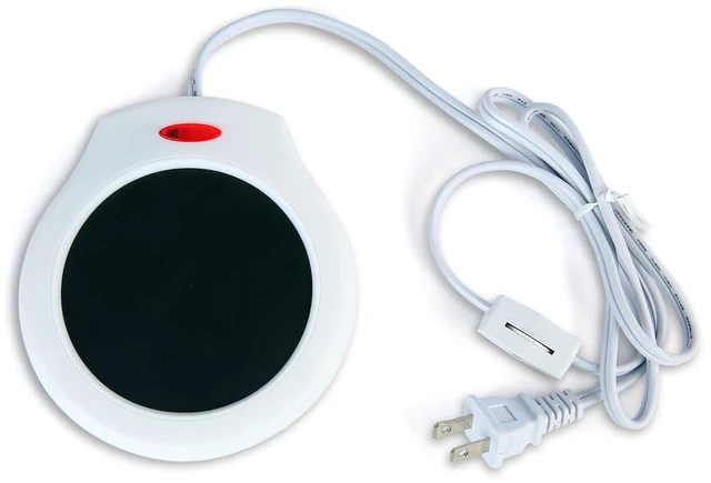 Main image of CFW001-White Electric Mug Warmer - Coffee/Tea/Cocoa/Soup Warmer, 1pc, White