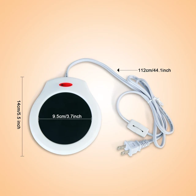 Alt view image 6 of 6 - CFW001-White Electric Mug Warmer - Coffee/Tea/Cocoa/Soup Warmer, 1pc, White