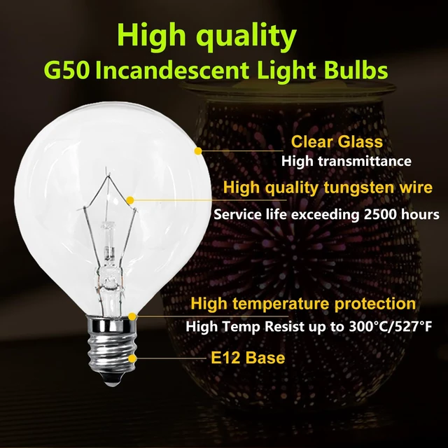 Alt view image 7 of 7 - Scentsy Candle Warmer Lamp Bulb 25W, Wax Warmer Bulbs, 6-Pack