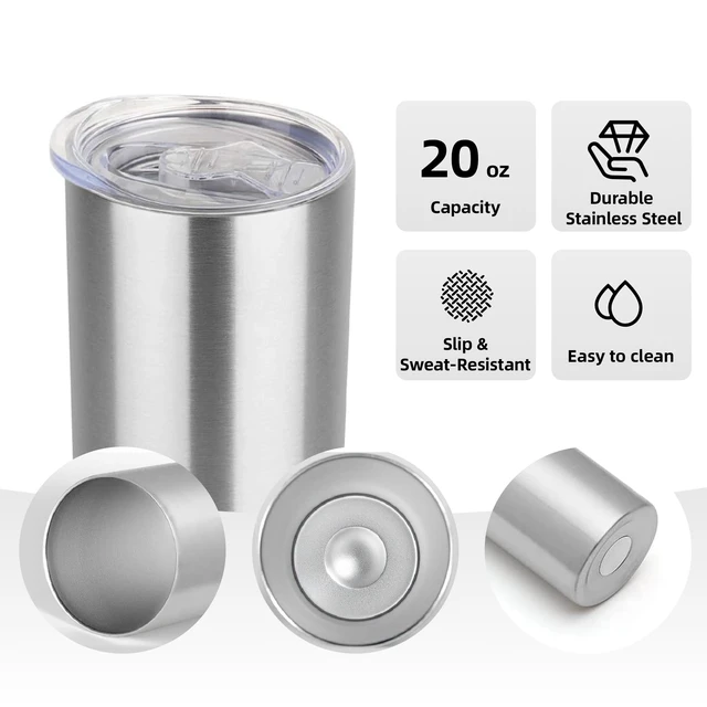 Alt view image 4 of 6 - HASLE OUTFITTERS 20oz Skinny Tumbler, Stainless Steel Insulated with Lid, Double Wall Travel Mug, Powder Coated