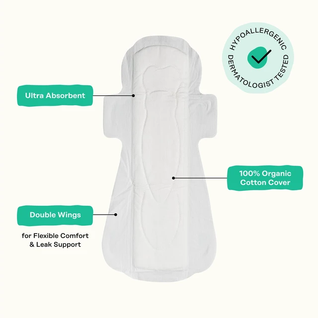 Alt view image 2 of 6 - The Honey Pot Company Cooling Herbal Overnight Pads for Women