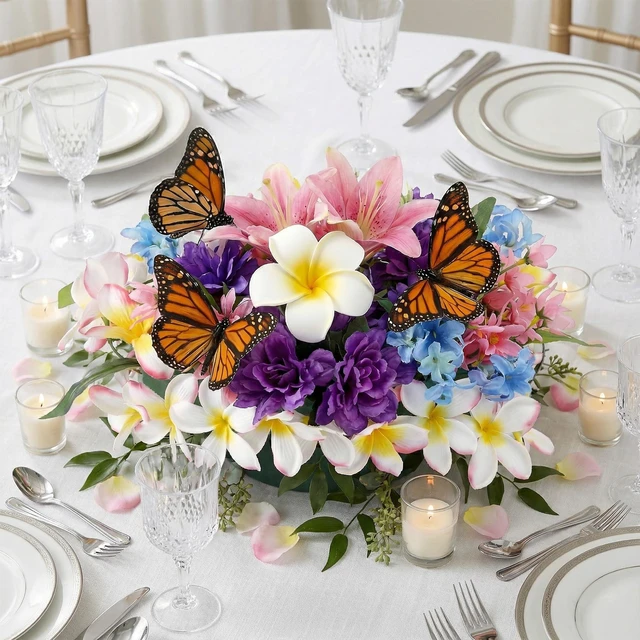 Alt view image 6 of 6 - 4 Pack Round Floral Foam, Dry and Wet Green Flower Foam Blocks for Fresh and Artificial Flowers, Florist Styrofoam (3.15 Inch)