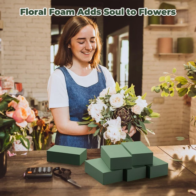 Alt view image 2 of 6 - 6 Pack Floral Foam Styrofoam Blocks for Flower Arrangements