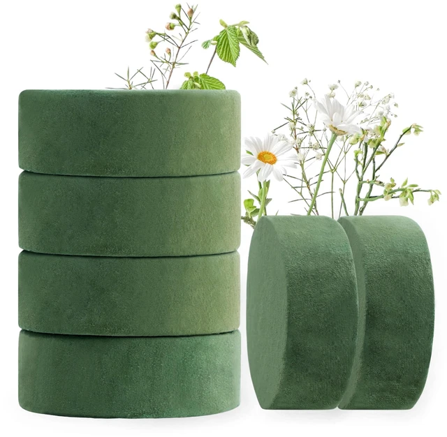 Main image of Max Shape 4.72-Inch Dry Floral Foam Blocks for Artificial Flowers, Craft Projects, Wedding Aisle Decorations, Art Decor