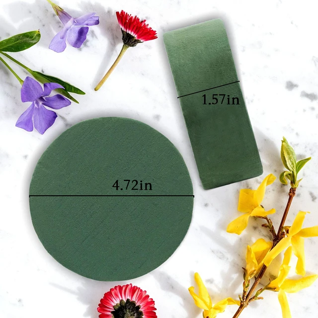 Alt view image 3 of 5 - Max Shape 4.72-Inch Dry Floral Foam Blocks for Artificial Flowers, Craft Projects, Wedding Aisle Decorations, Art Decor