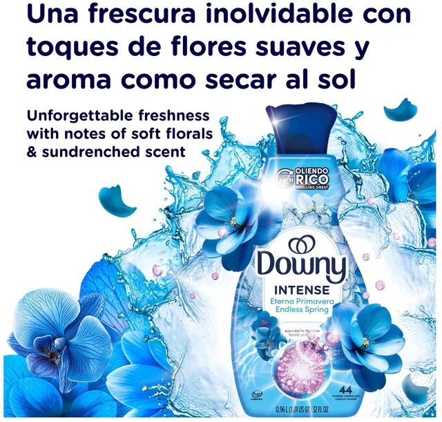Alt view image 2 of 6 - Downy Intense Fabric Softener Endless Spring 24Fl Oz 32Loads