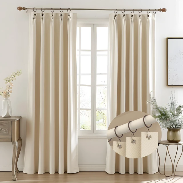 Alt view image 2 of 7 - 24 Pack 1.5 Inch Cocoa Tone Metal Sliding Eyelet Curtain Rings, Fits Up to 1 1/4-Inch Rod (Clips Not Included)
