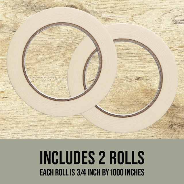 Alt view image 4 of 6 - Mossy Oak Freezer Tape 2 Rolls 0.75in x 1000in Each Write On For Sealing And Labeling Meat And Other Foods