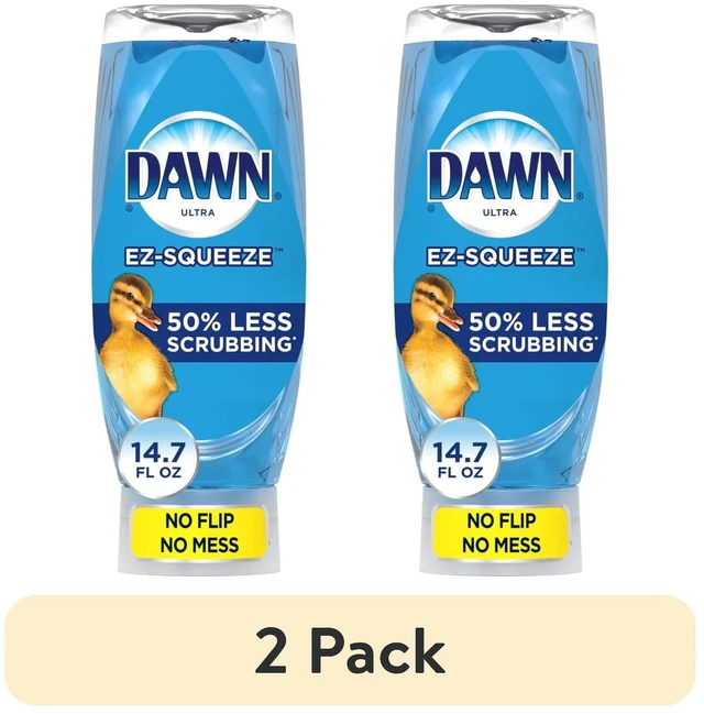 Main image of 2-Pack Dawn EZ-Squeeze Ultra Dish Soap, Original Scent, 14.7 fl oz