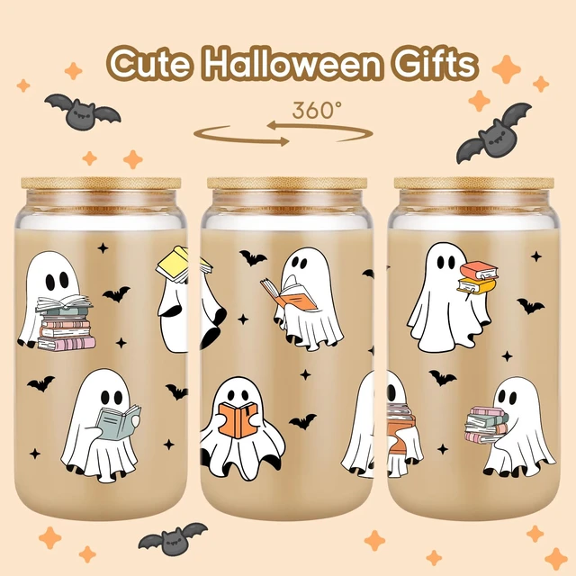 Alt view image 2 of 6 - Fairy's Gift Ghost Reader Halloween Cup, Cute Spooky Gifts for Book Lovers