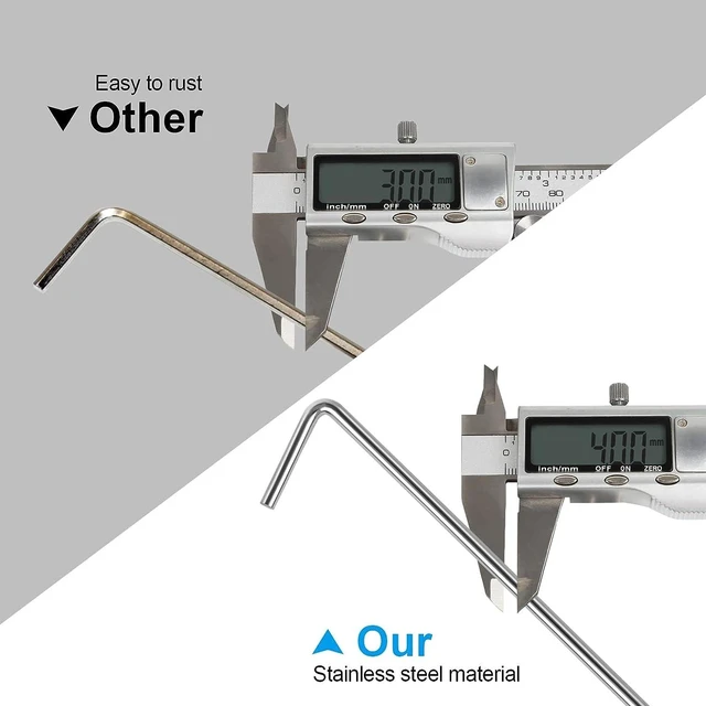 Alt view image 5 of 7 - Oligei 23 Pack Heavy Duty Metal Tent Stakes, Hooked Silver Tent Pegs for Camping, Gardening & Outdoor Decorations
