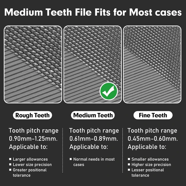 Alt view image 2 of 7 - 8 Inch Flat Hand Metal File, Durable for Steel and Wood