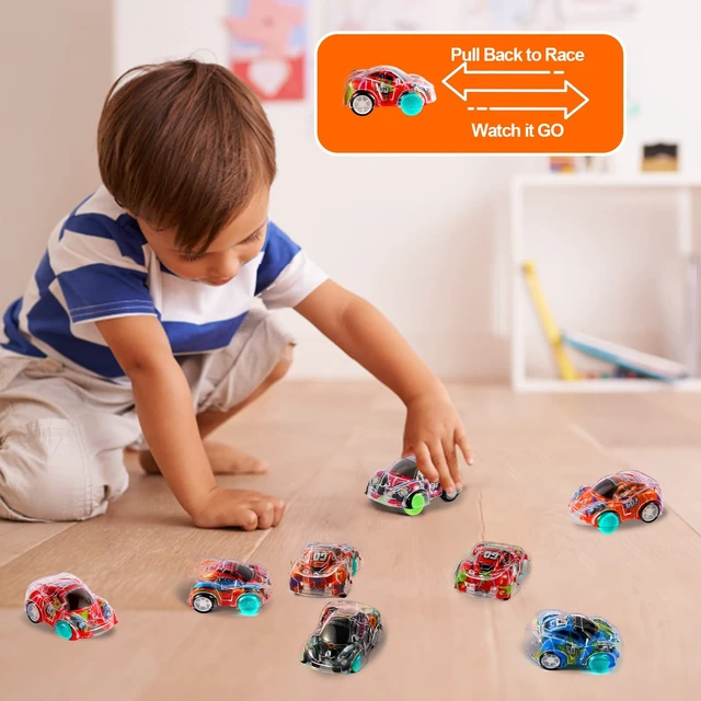 Alt view image 4 of 7 - 50 Pcs Mini Pull Back Cars for Kids Toddlers, Classroom Prizes, Pinata Stuffers, Birthday Gifts, Goodie Bags Stuffers