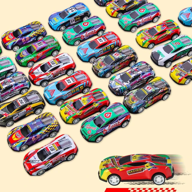 Main image of Soi-meme 30 Pack Pull Back Cars, Mini Vehicles Toy Bulk Party Favor, Classroom Treasure Box, Goodie Bag Stuffers, Pinata Fillers for Boys Girls Toddlers Birthday Party