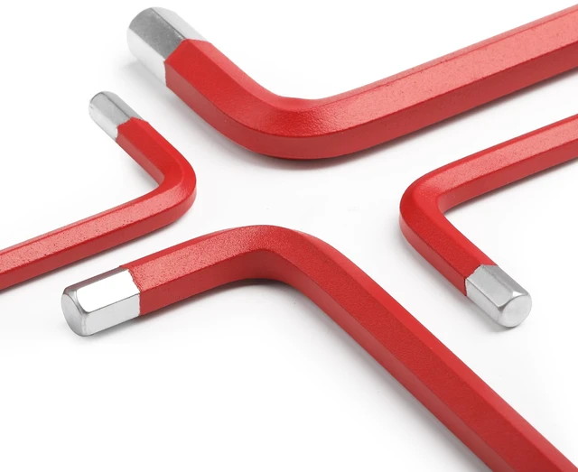 Alt view image 6 of 7 - Bates Long Allen Wrench Set, 13-Piece, SAE Hex Key, 3/64" to 3/8", 3.8" to 9" Length, Extra Long Arm with Ball End, for Precision Mechanics and DIY Repairs