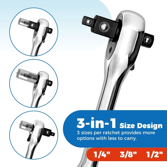 Alt view image 3 of 6 - Der Erwachte 3-in-1 Ratchet Handle