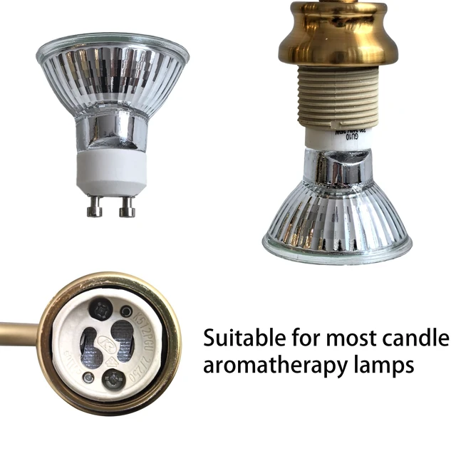 Alt view image 4 of 7 - 2-Pack 35W Wax Warmer Bulbs for Full Size Adjustable Temperature Height Candle Warmer Lamp