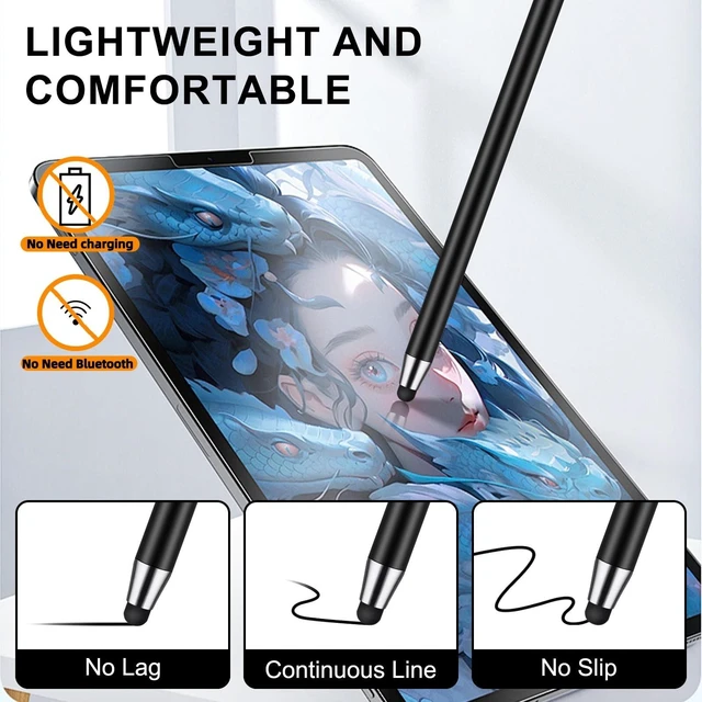 Alt view image 3 of 7 - 2-in-1 Universal Stylus Pen for Touchscreen (10 PCS)