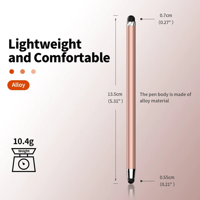 Alt view image 4 of 6 - DAXINGXING Universal Stylus Pen (10-Pack) for iPad Touchscreen