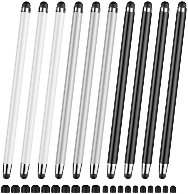 Main image of 2-in-1 Stylus Pen (10-Pack), High Precision & Sensitivity, Compatible with iPad/iPhone/Nintendo Switch/Samsung/Android Smartphones & Tablets, All Touchscreen