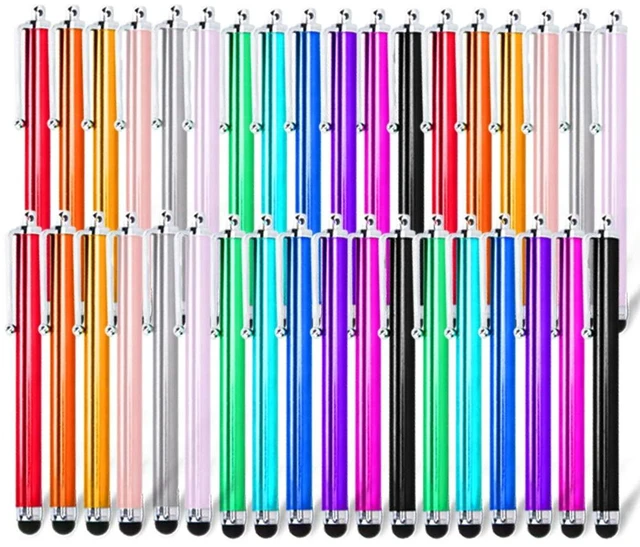 Main image of Briout 36 Pack Capacitive Stylus Pens, High Precision, Compatible with All Universal Touch Screen Devices (12 Multicolor)