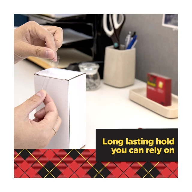 Alt view image 5 of 5 - Scotch Super Hold Tape, Clear, 3/4in x 800in, 3 Rolls