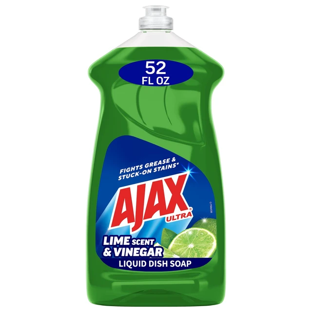 Main image of Ajax Ultra Triple Action Liquid Dish Soap, Lime - 52fl oz