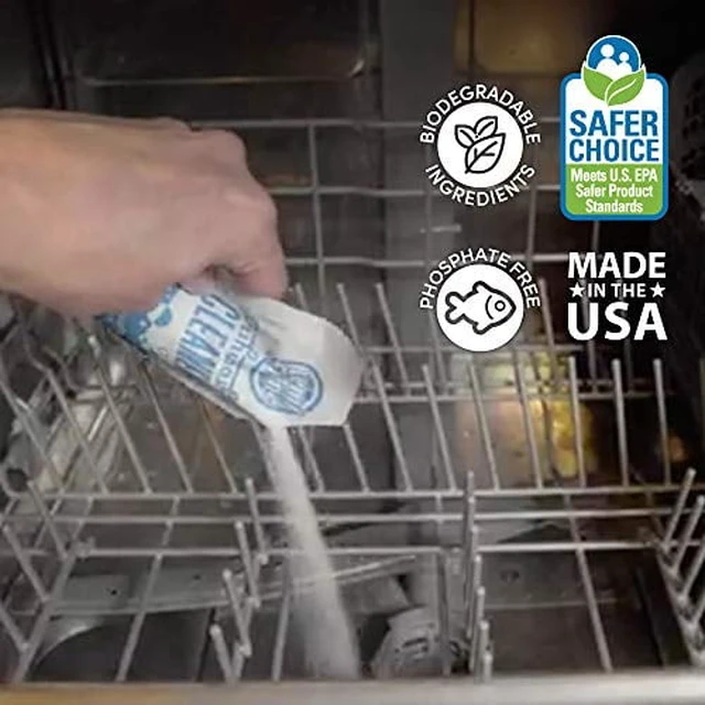 Alt view image 3 of 5 - Lemi Shine Dishwasher Cleaner Lemon Scent Deodorizes and Removes Build-up 4 Ct