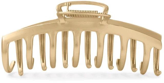 Main image of The Hair Edit Gilded Timeless Claw Clip, Gold