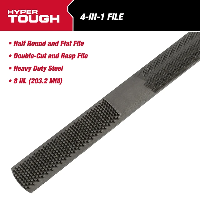 Alt view image 5 of 7 - Hyper Tough 2201 4-in-1 Multi-Functional Steel File