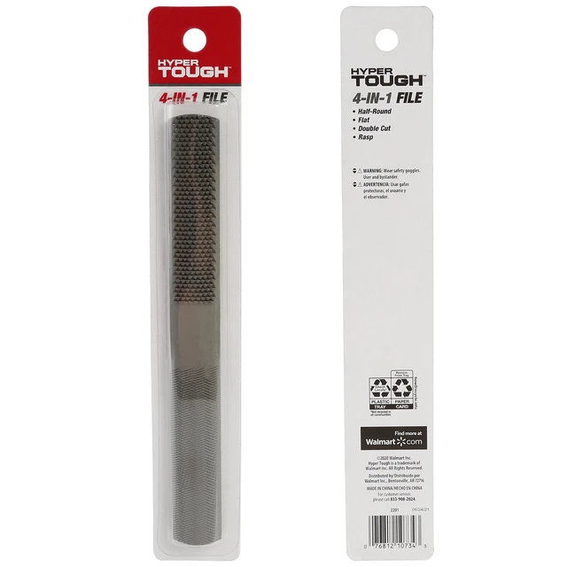 Alt view image 6 of 7 - Hyper Tough 2201 4-in-1 Multi-Functional Steel File