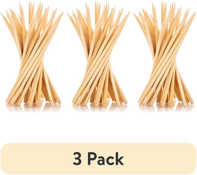 Main image of IMUSA Bamboo Corn Skewer Set, 50pc, 6in, 3 Pack