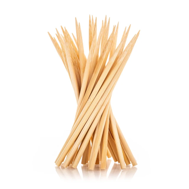 Alt view image 5 of 5 - IMUSA Bamboo Corn Skewer Set, 50pc, 6in, 3 Pack