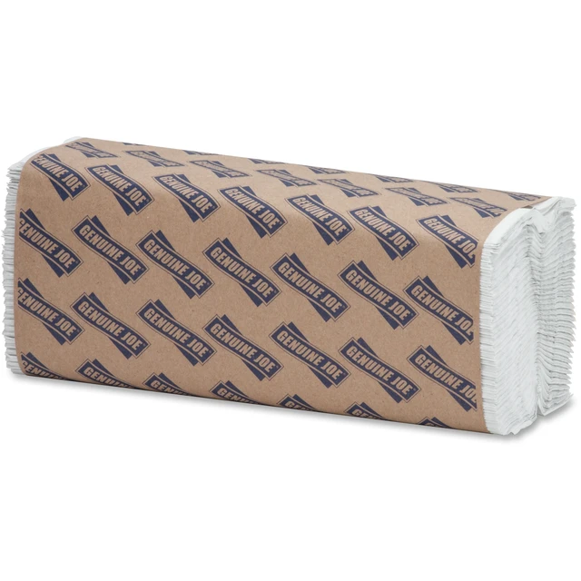Alt view image 5 of 5 - Genuine Joe C-Fold Towels 1-Ply 13"x10-1/8" 200 Count (12/Carton) WE 21120