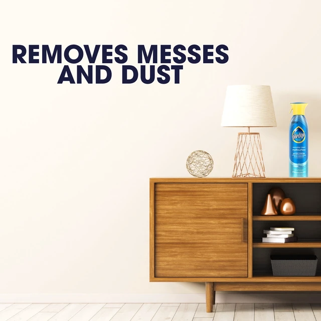 Alt view image 5 of 5 - Pledge pH-Balanced Multisurface Spray Everyday Cleaner Rainshower Scent 9.7oz