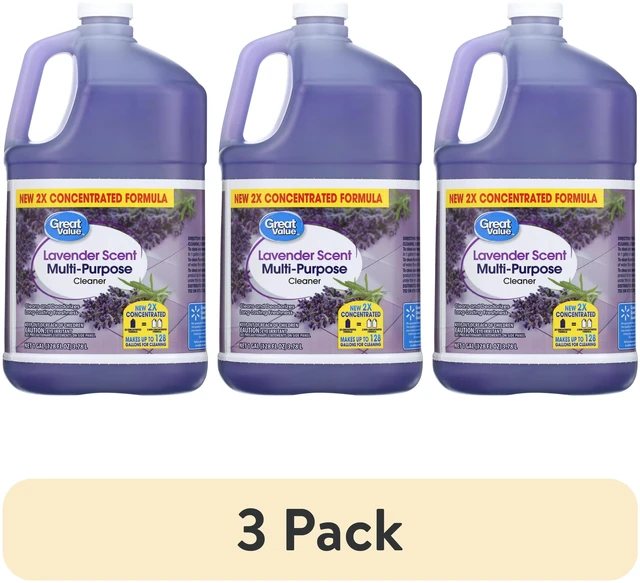 Main image of Great Value Multi Purpose Cleaner, Lavender Scent, 128 fl oz (3 Pack)