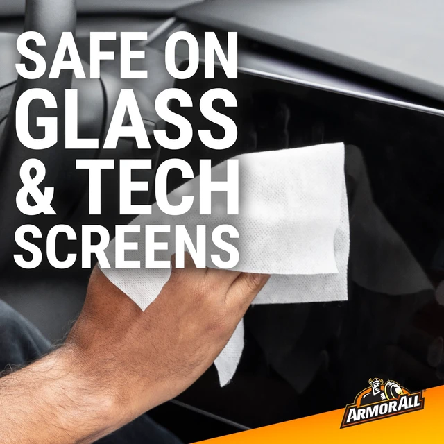 Alt view image 5 of 5 - Armor All Total Interior Detailer and Protectant Wipes 25-Count Canister