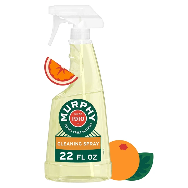Alt view image 6 of 6 - Murphy Oil Soap No-Rinse Wood Floor Cleaner Spray, Orange Scent, 22fl oz Bottle (9 Pack)