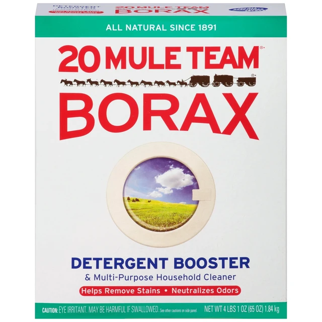 Alt view image 2 of 6 - 20 Mule Team Borax All Natural Laundry Detergent Booster & Multi-Purpose Household Cleaner, 65 oz, 3 Pack