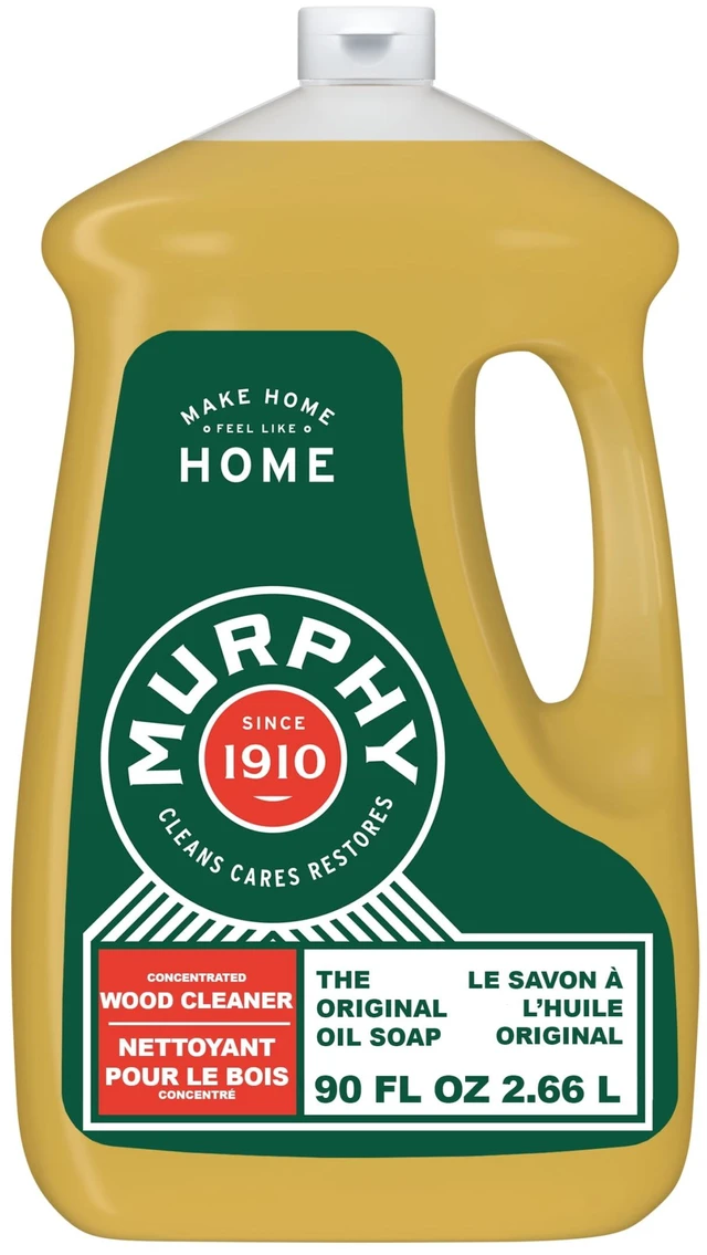 Main image of Murphy Oil Soap Concentrated Formula Wood Cleaner Citronella Oil Scent 90Fl Oz Bottle