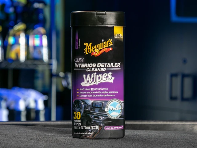 Alt view image 3 of 5 - Meguiar's Quik Interior Detailer Cleaner Wipes G13600, 30 Count