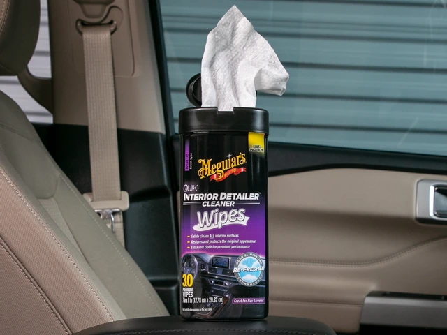 Alt view image 5 of 5 - Meguiar's Quik Interior Detailer Cleaner Wipes G13600, 30 Count