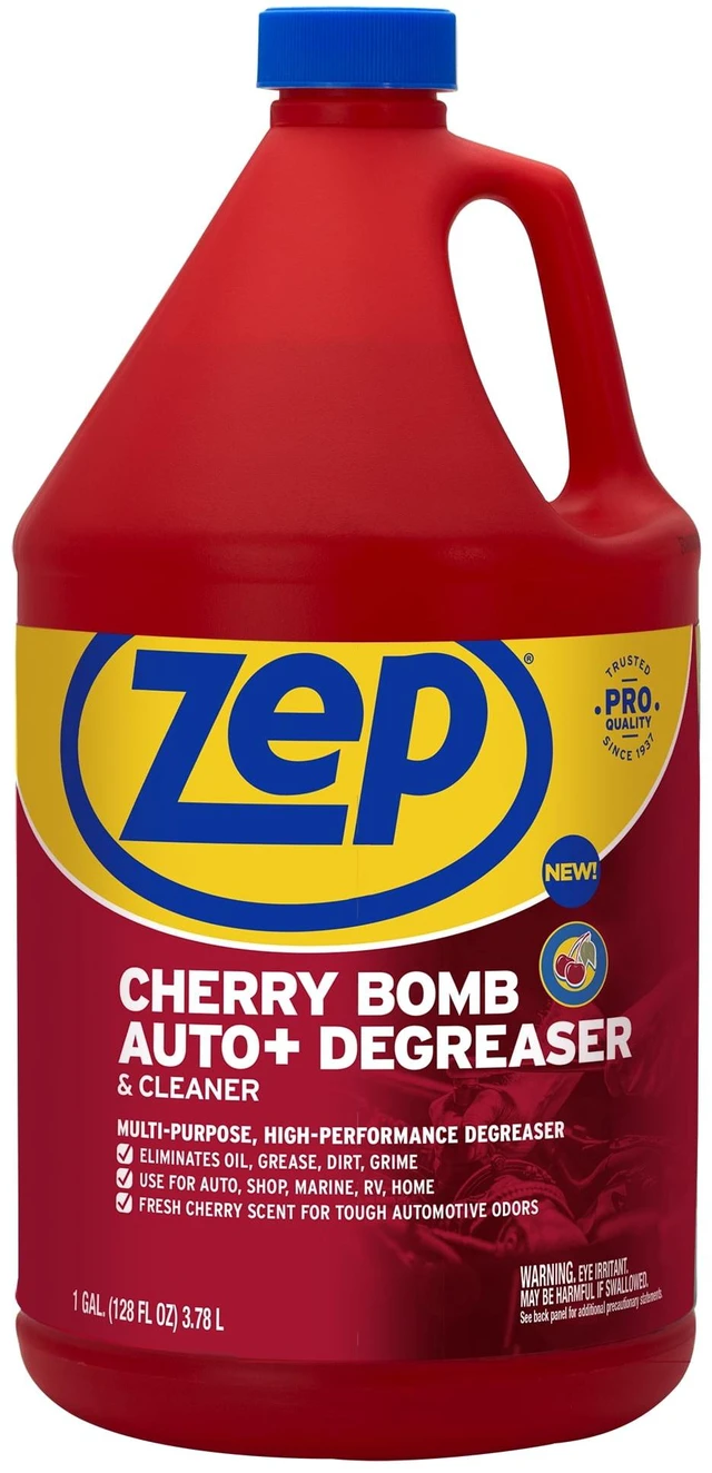 Main image of Zep Cherry Bomb Auto and Shop Degreaser and Cleaner, Cherry Blast Scent, 128 fl oz